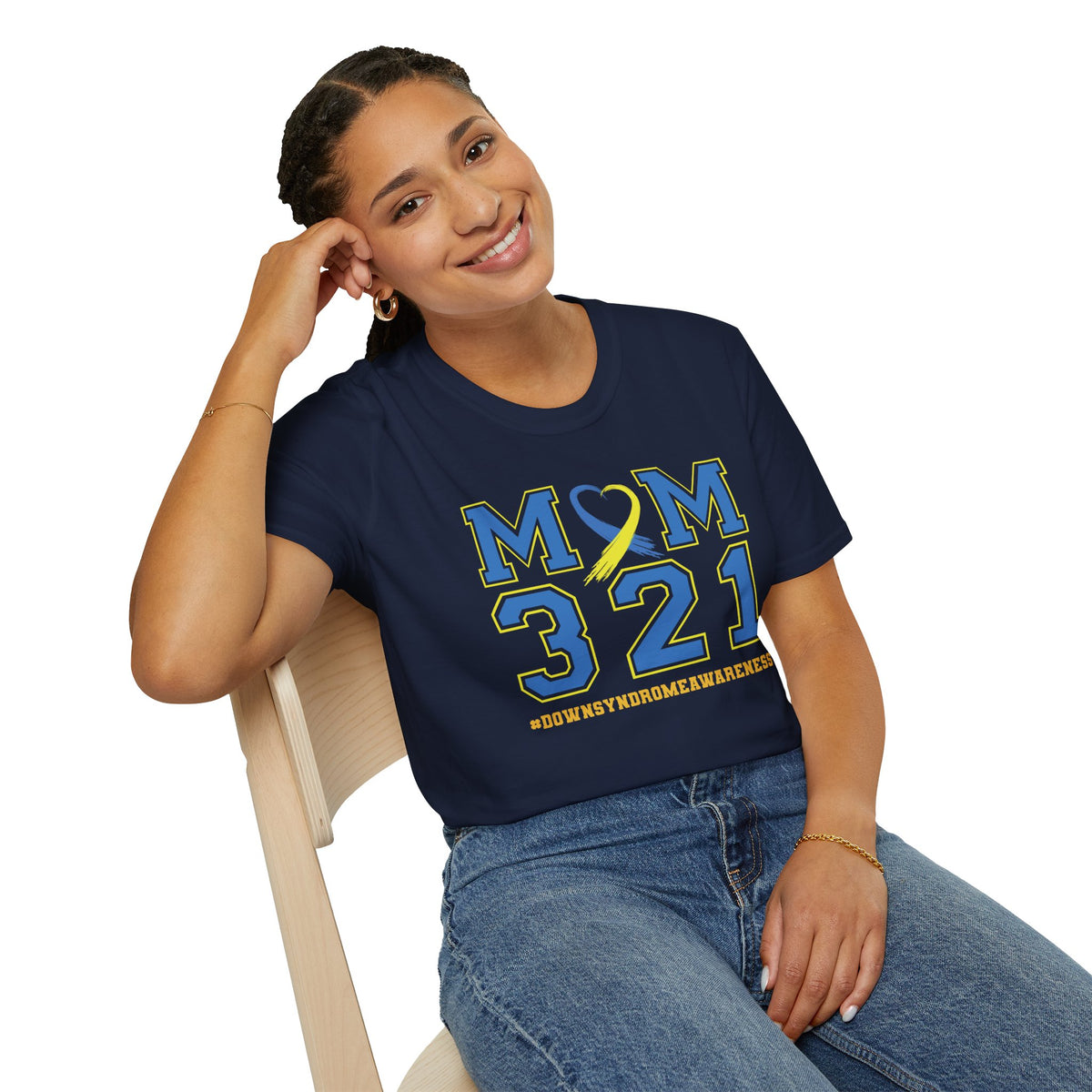 Mom 321 - Down Syndrome Awareness T-Shirt