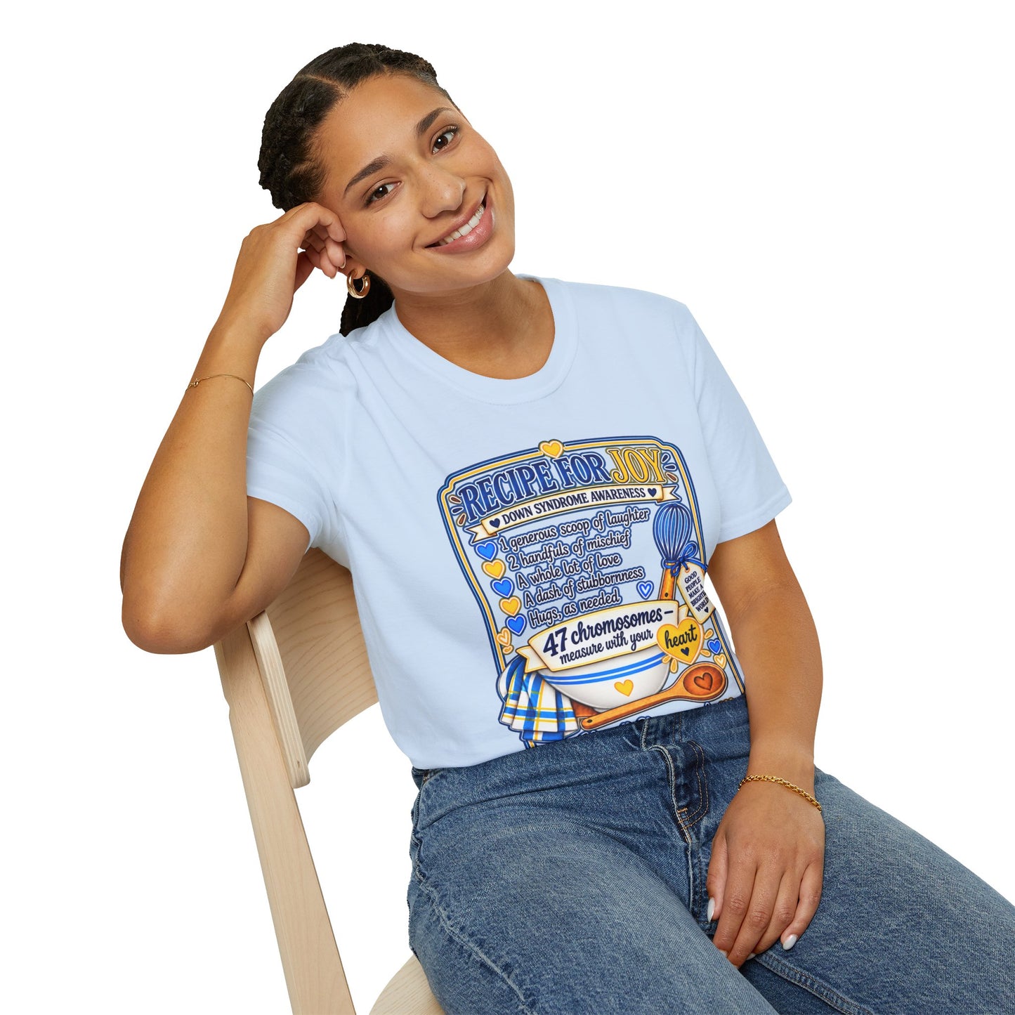 Recipe for Joy Down Syndrome Awareness Shirt