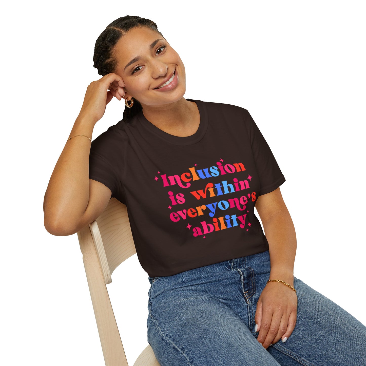 "Inclusion Is Within Everyone’s Ability" T-Shirt — Disability Awareness Tee