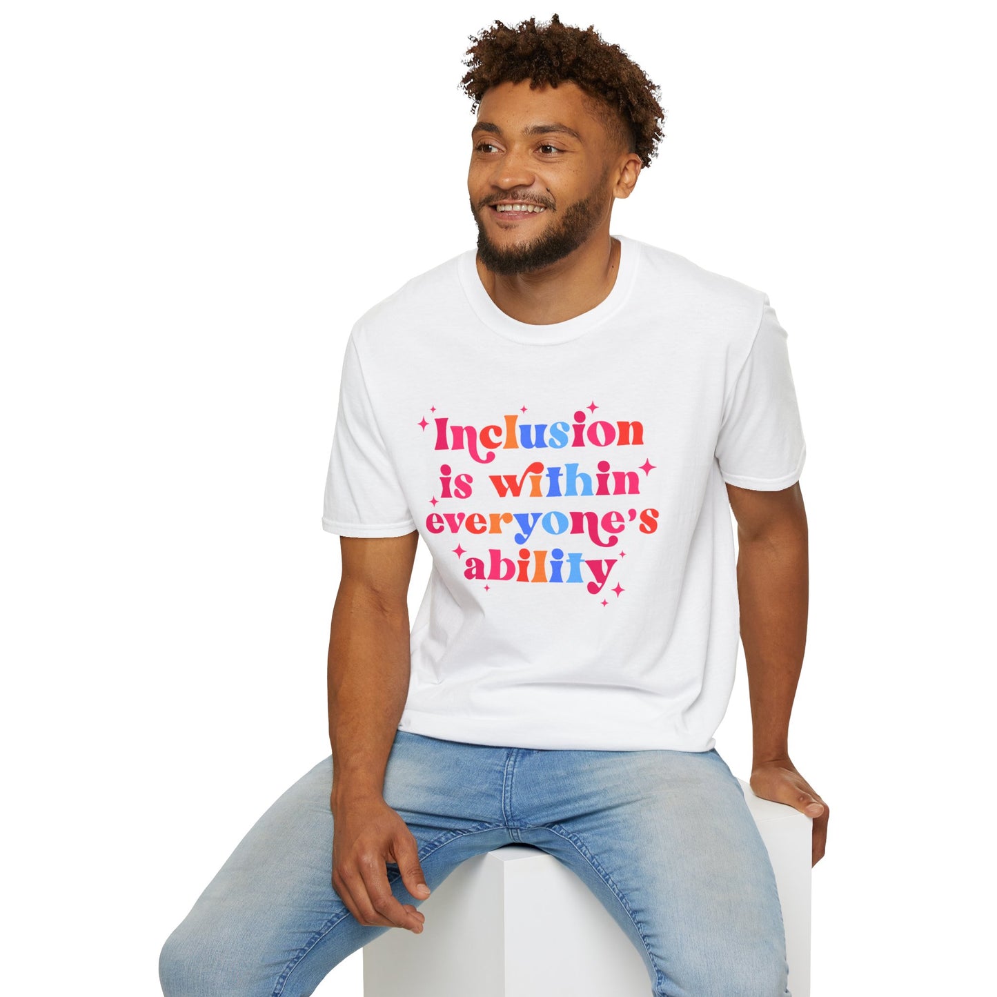 "Inclusion Is Within Everyone’s Ability" T-Shirt — Disability Awareness Tee