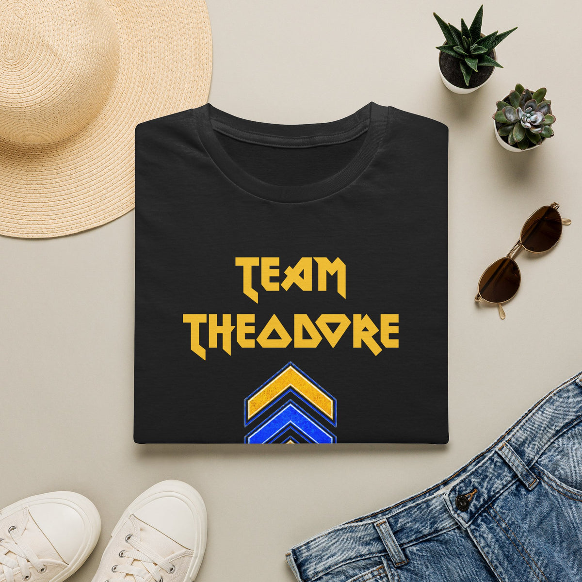 Personalized Down Syndrome Team Shirt – Custom Heavy Metal Team Tee