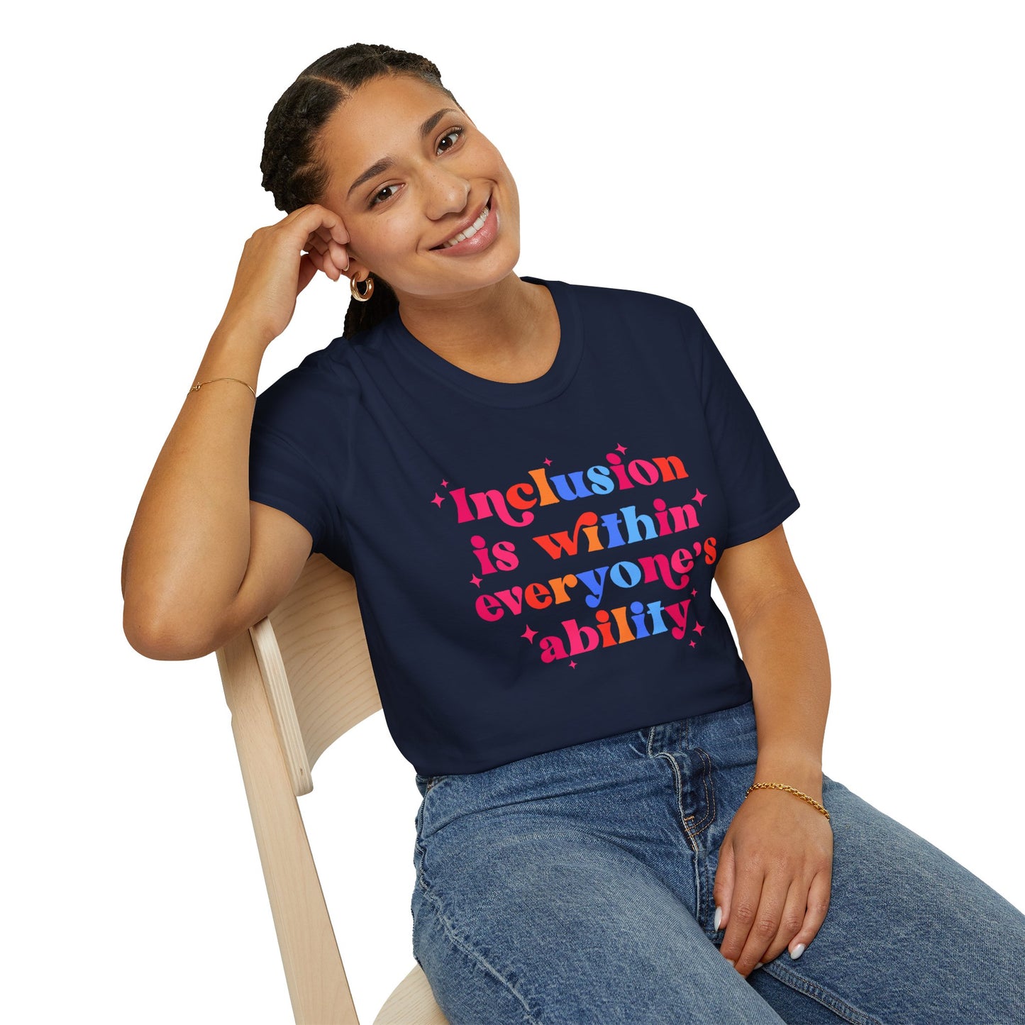 "Inclusion Is Within Everyone’s Ability" T-Shirt — Disability Awareness Tee