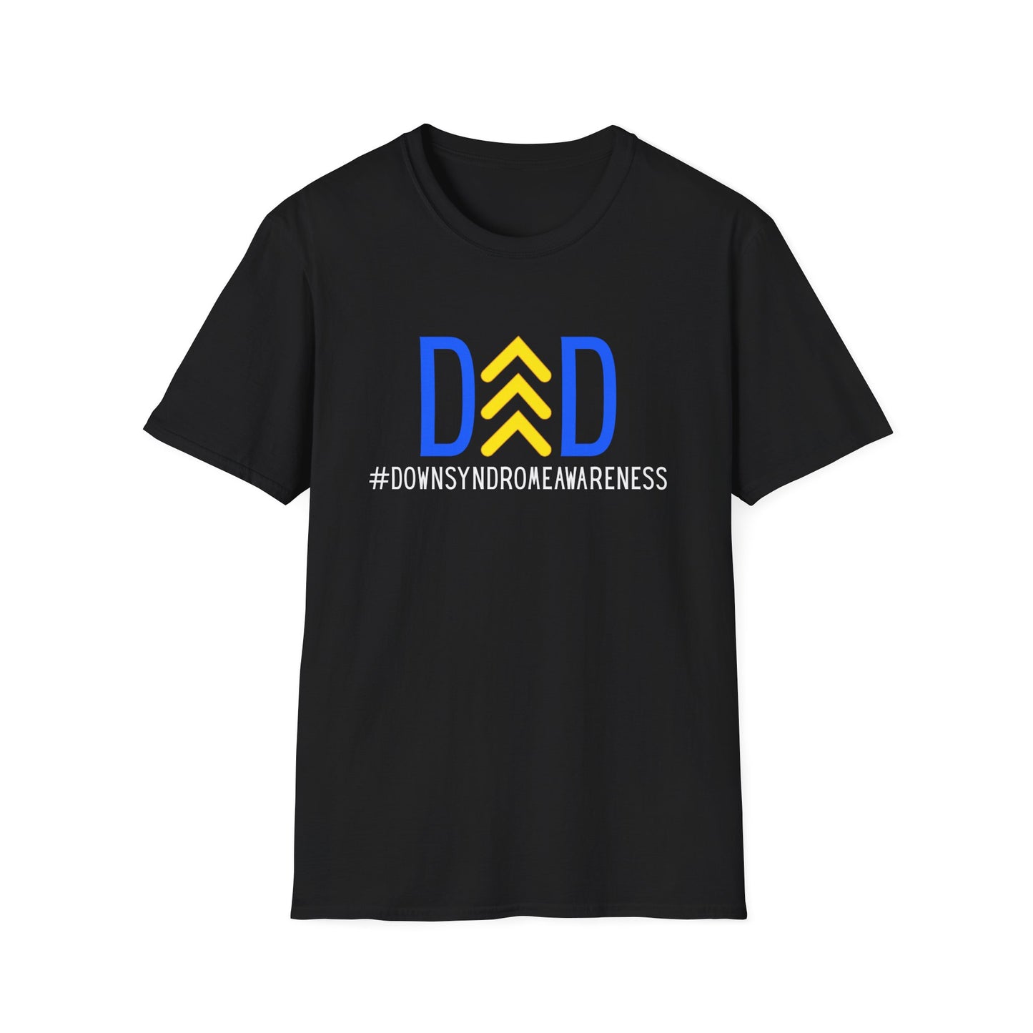 Down Syndrome Dad - Unisex Softstyle T-Shirt